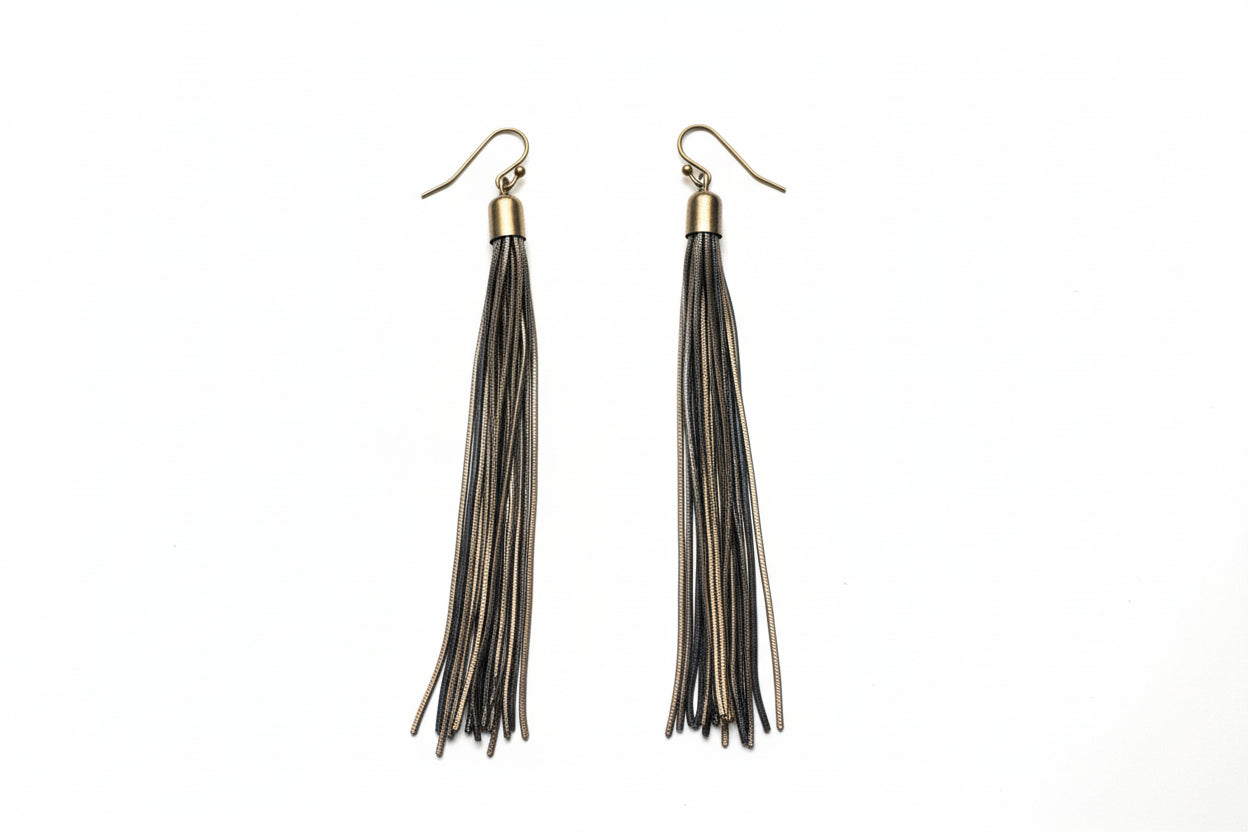 Stained chain dangles