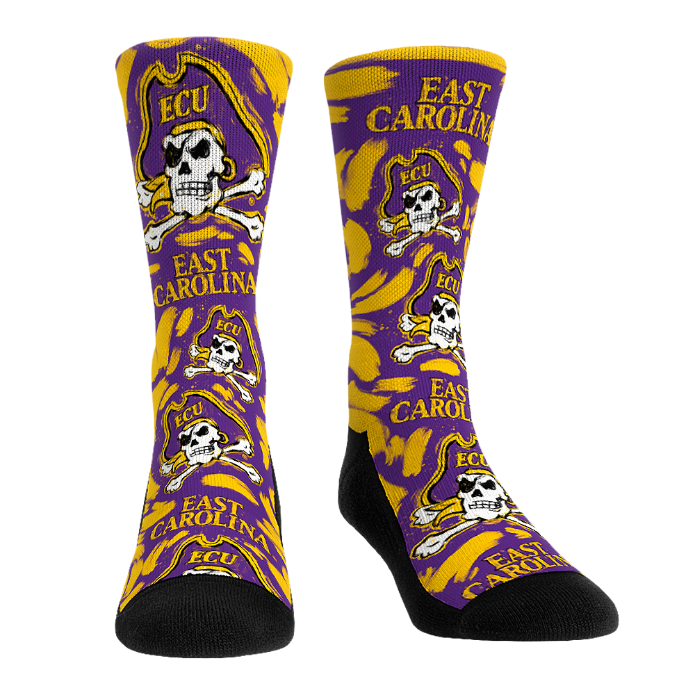 Rock 'Em Socks Rock 'Em Socks ECU Pirates - Logo Paint — main product shot
