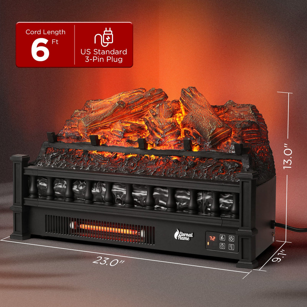 Eternal Flame EF23-LG Electric Fireplace Logs – TURBRO, view 5
