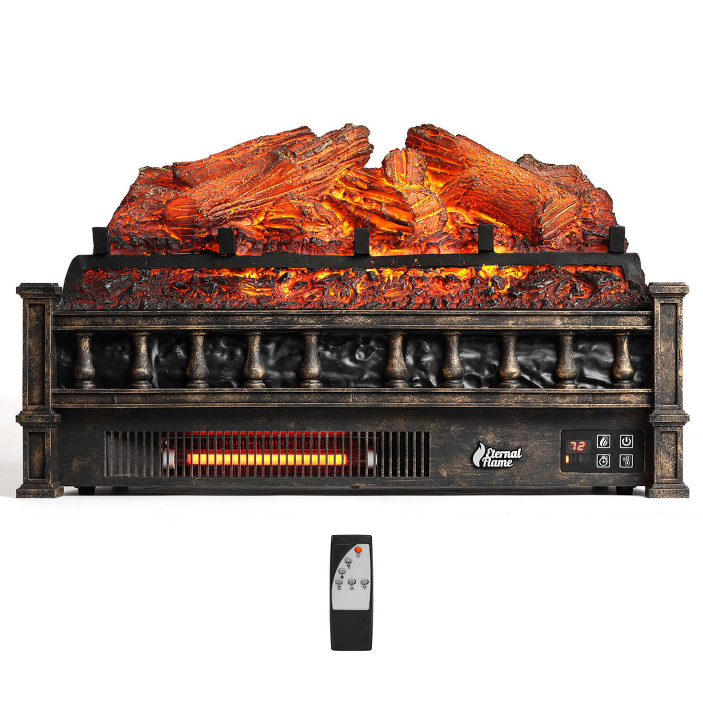 (Open) Eternal Flame EF23-LG Electric Fireplace Logs – TURBRO, view 8