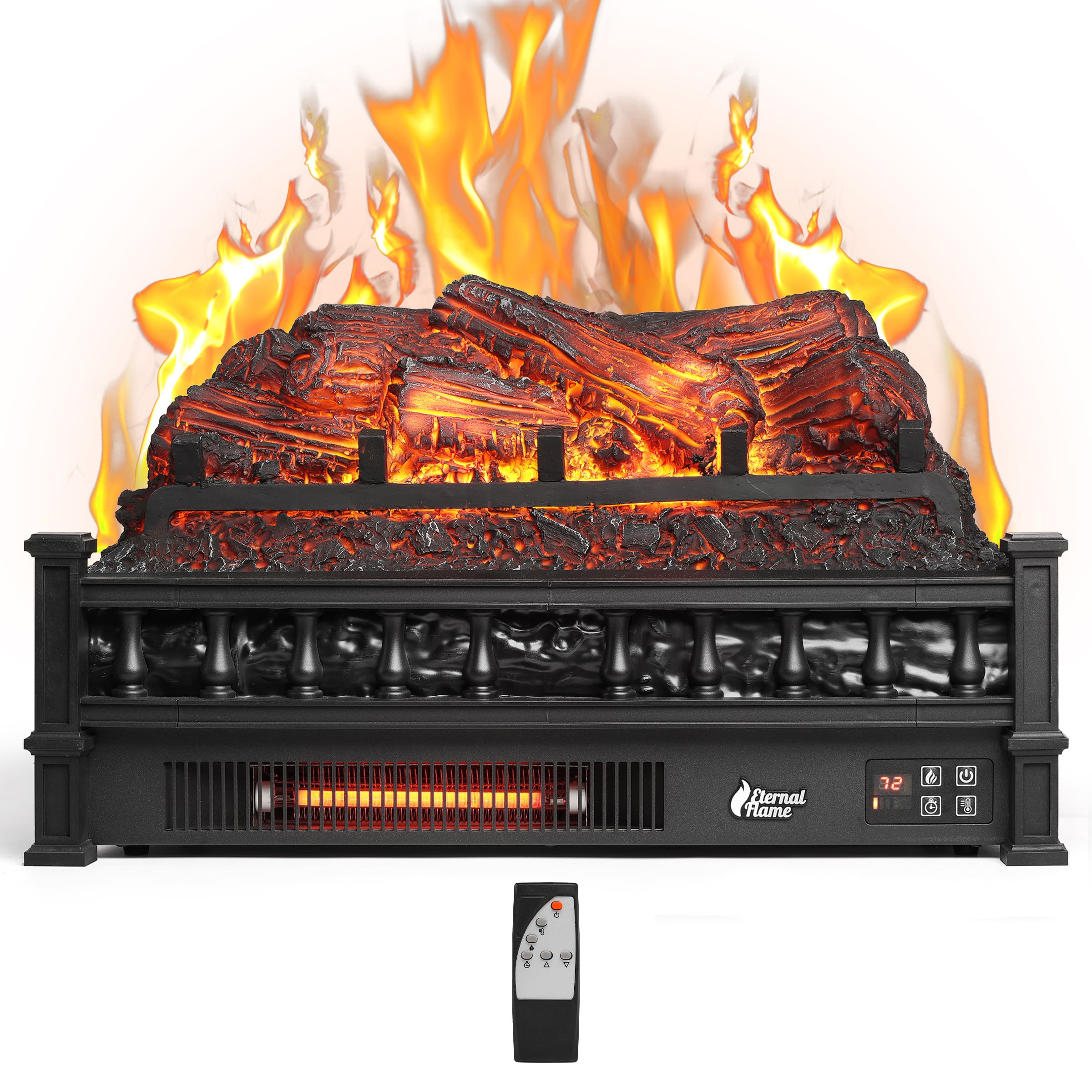 Eternal Flame EF23-PB Electric Fireplace Logs – TURBRO, view 2