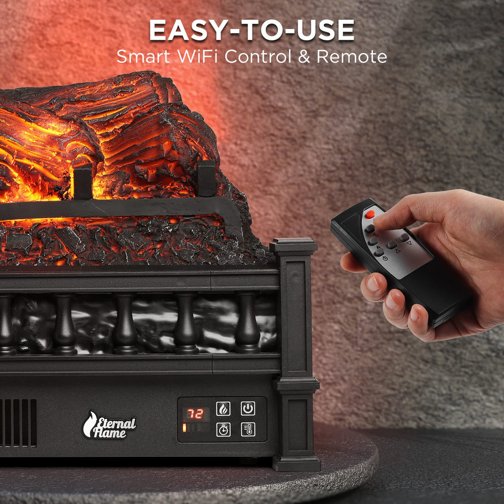 Eternal Flame EF23-PB Electric Fireplace Logs – TURBRO, view 5