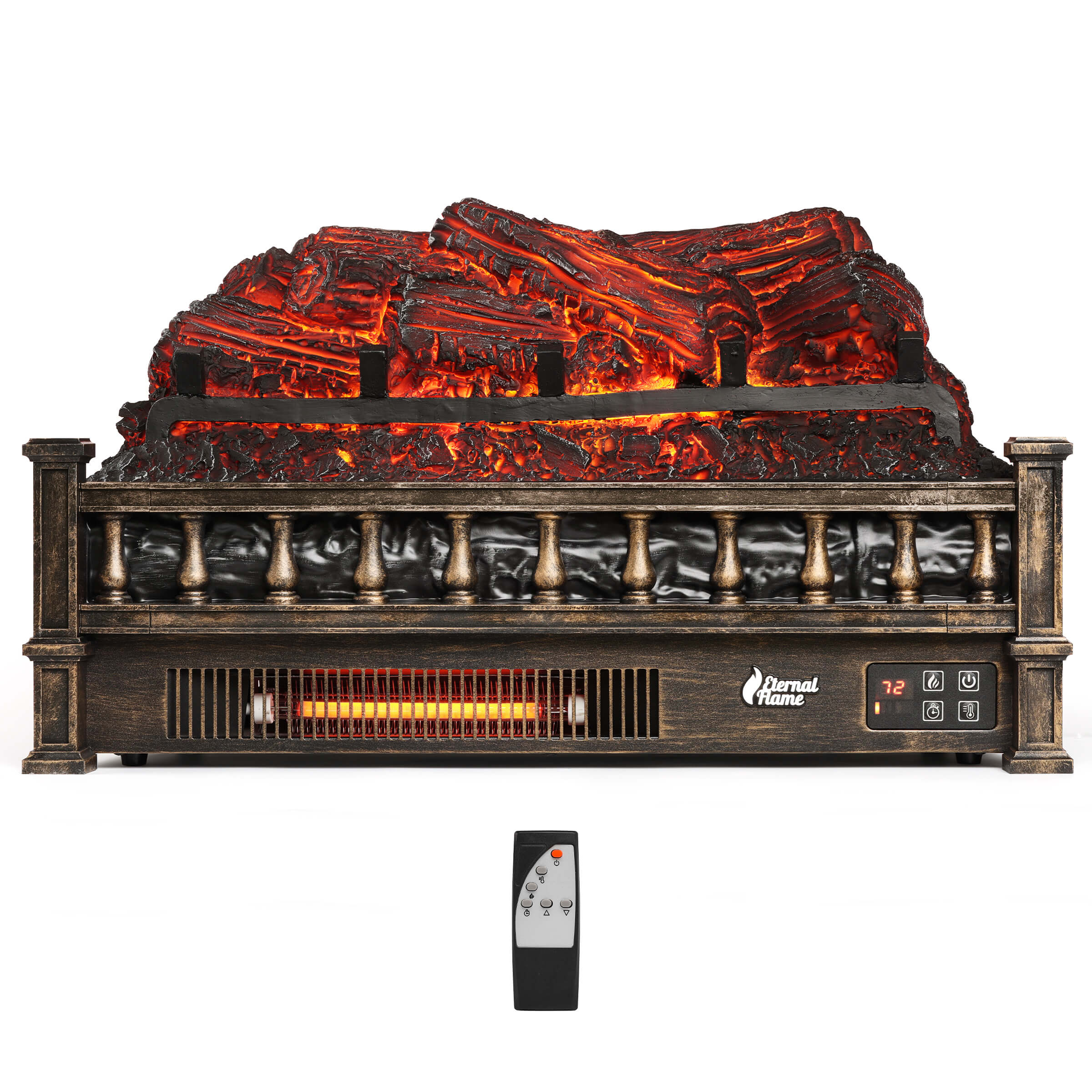 Eternal Flame EF23-PB Electric Fireplace Logs – TURBRO, view 9