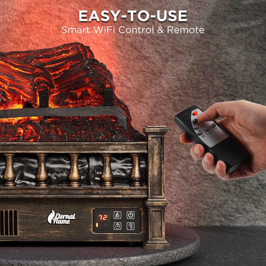 Eternal Flame EF23-PB Electric Fireplace Logs – TURBRO, view 13