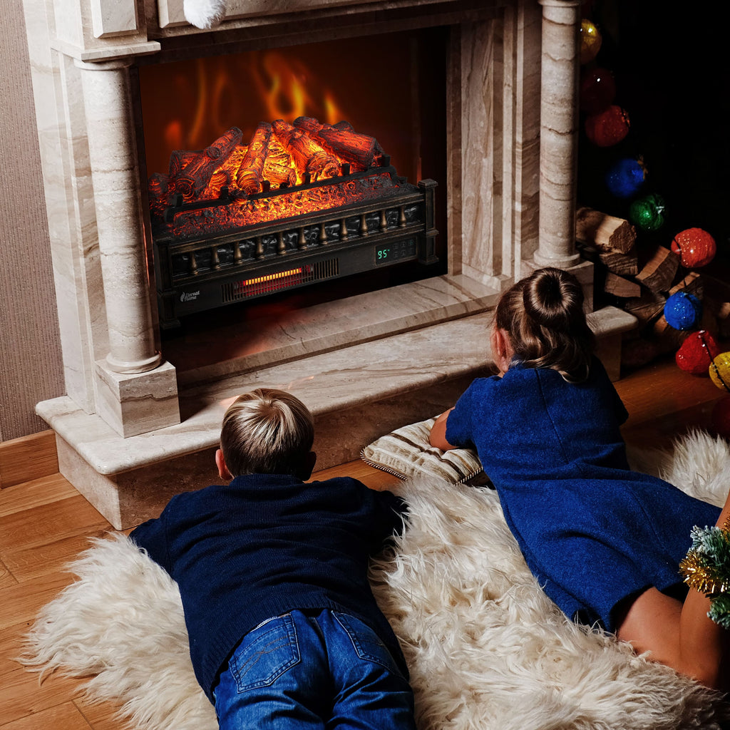 Eternal Flame EF26-PB Smart Electric Fireplace Logs, WiFi Enabled – TURBRO, view 8