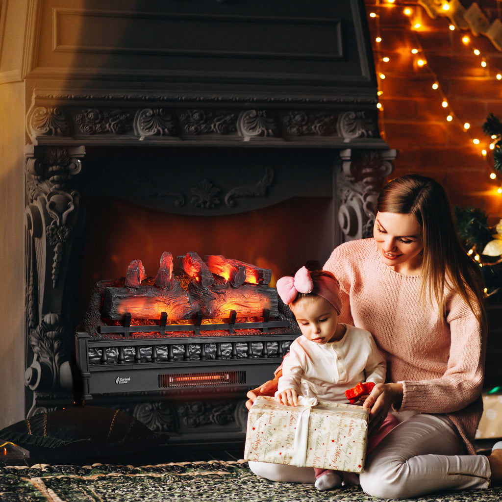 (Open Box) Eternal Flame EF30-PB Electric Fireplace Logs – TURBRO, view 16