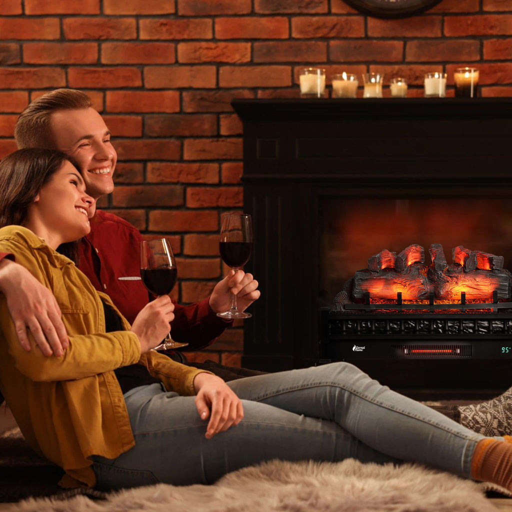 (Open Box) Eternal Flame EF30-PB Electric Fireplace Logs – TURBRO, view 15