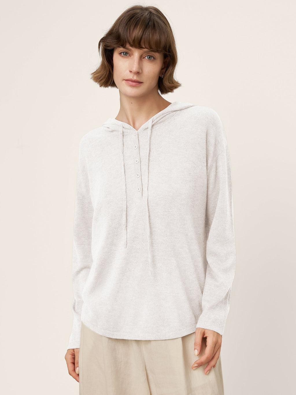 LINTICO 100% Extra-Fine Merino Wool Knit Hooded Sweatshirt SIA — packaging