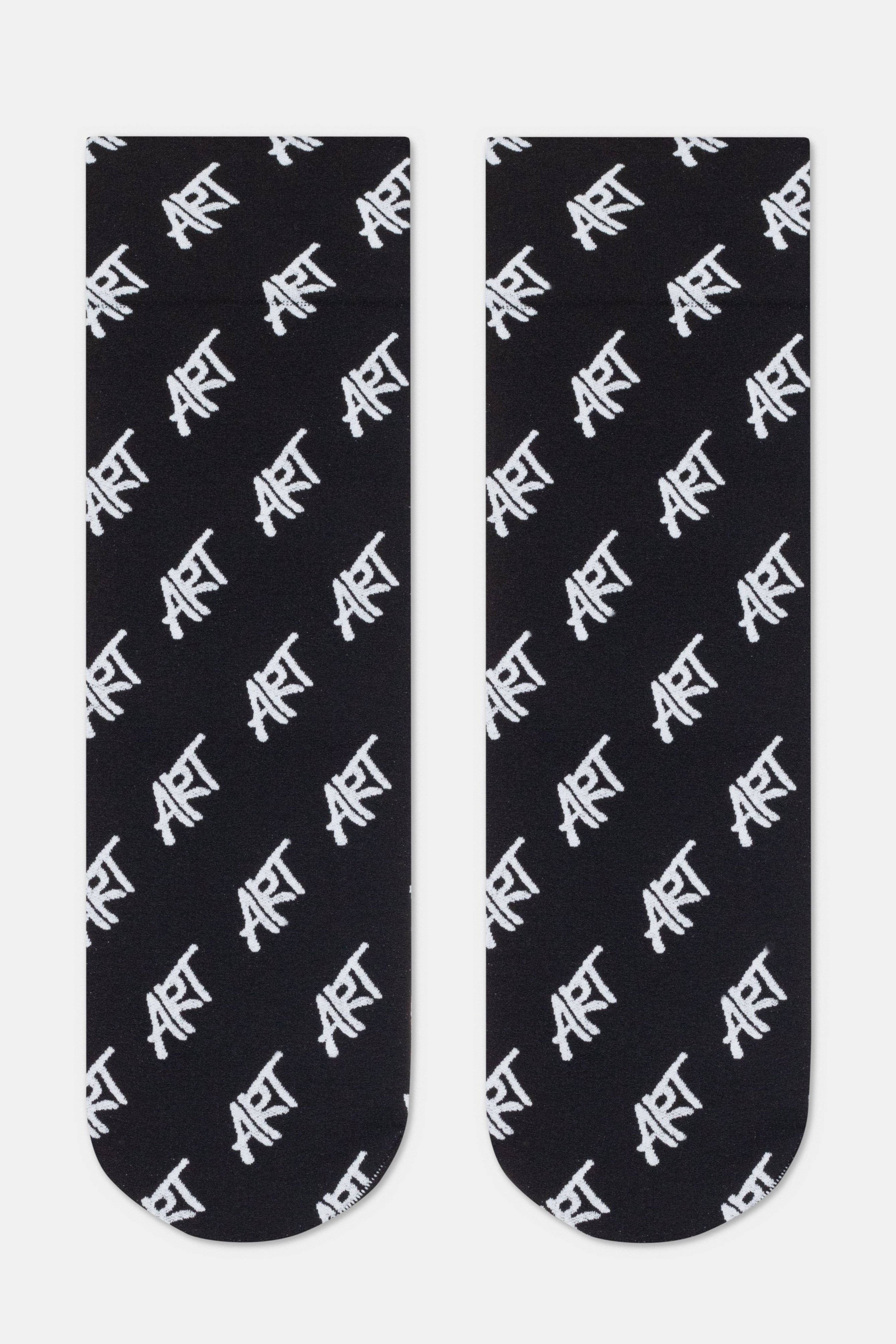 TheRanok.com Dense Socks Conte Fantasy - "Art" Designs — product on model