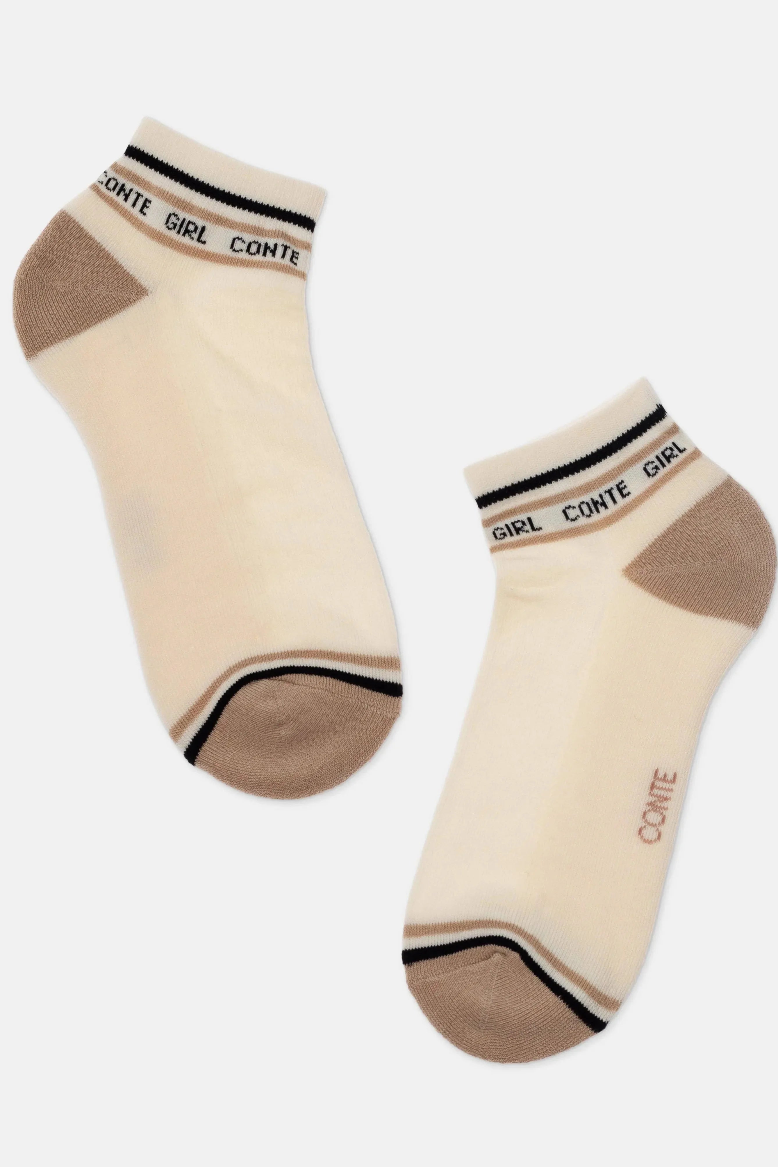 TheRanok.com Cotton Ankle Socks Conte Active 572 - Terry Foot — in-use photo