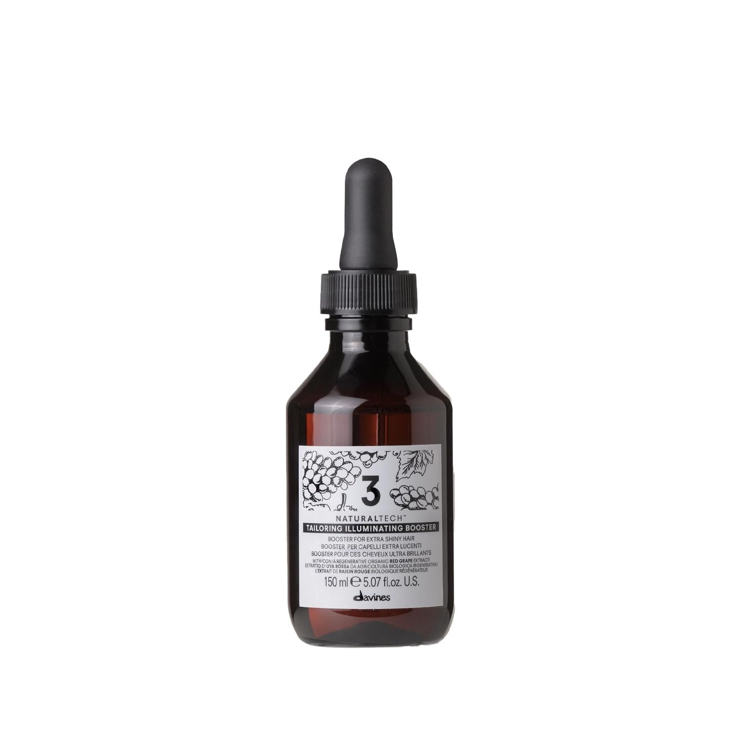 Davines NaturalTech Tailoring Booster 3 Illuminating Hair Care Product - 150ml, Natural Hair Illumination & Enhancement