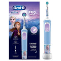 Oral-B Electric Toothbrush for Kids - D100 Frozen Edition, Rechargeable, Gentle Cleaning, 2 Brushing Modes