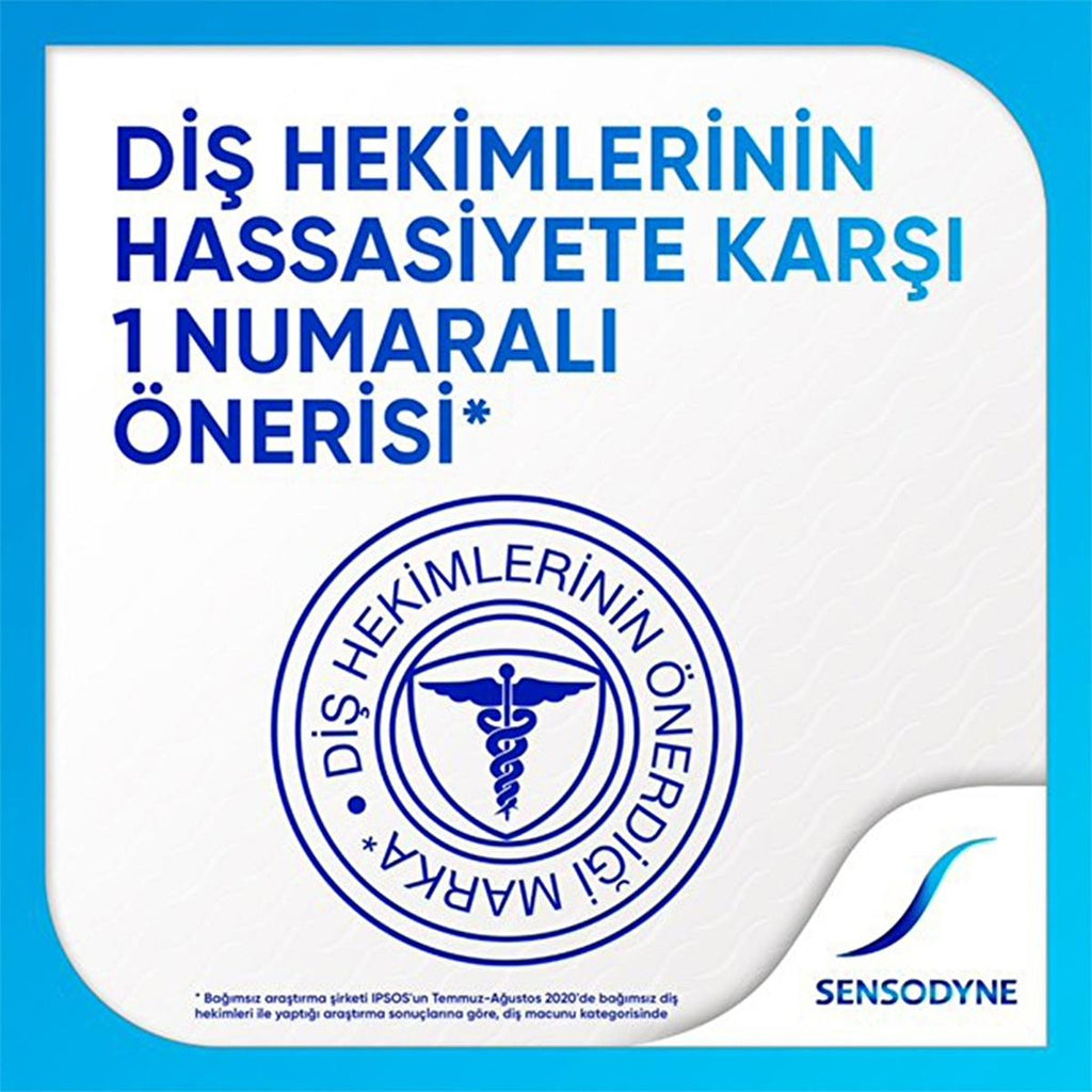 Sensodyne Sensitive Teeth Whitening Toothpaste with Fluoride - 2.54 fl oz