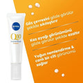 Nivea Q10 Energy Vitamin C Eye Cream: Revitalize, Firm & Reduce Dark Circles - Anti-Wrinkle, For Sensitive Skin