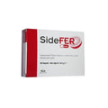 Sidefer Iron Supplement, Vitamin C & B12 - Boosts Energy & Immunity - 30 Capsules