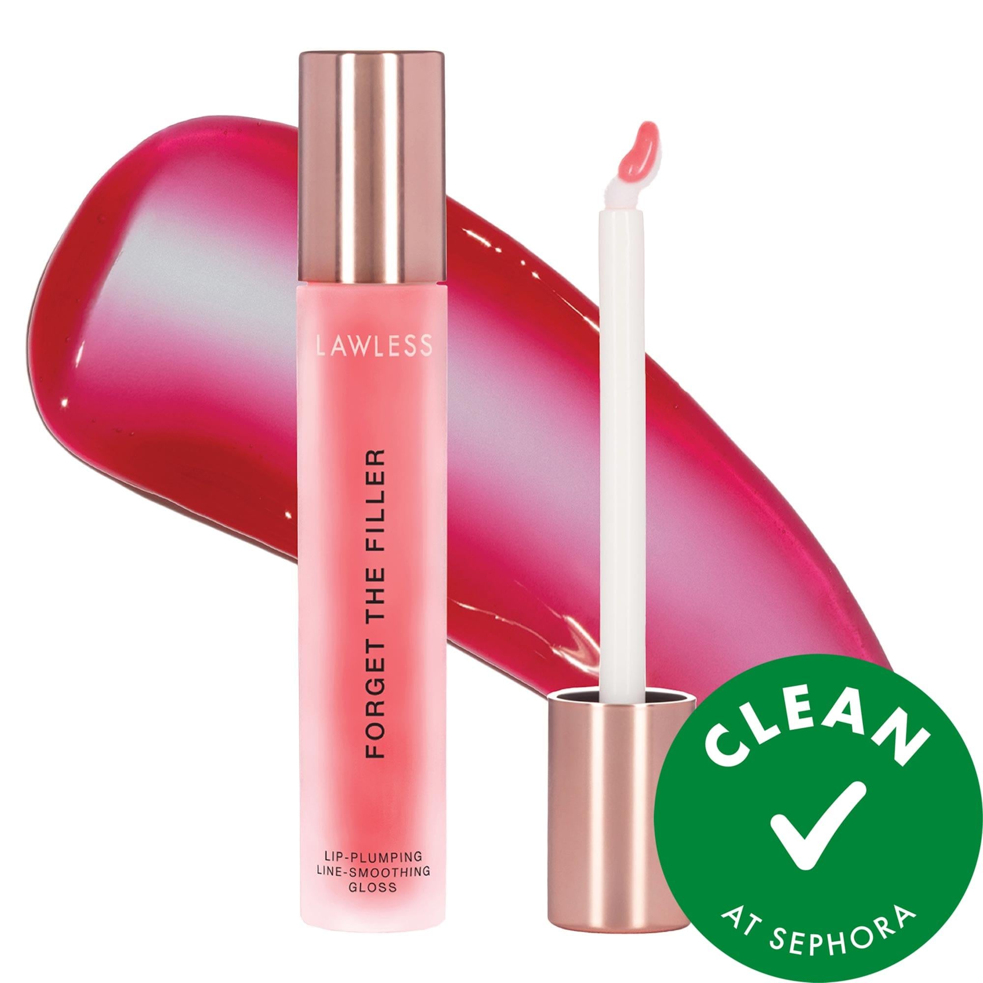 Forget The Filler Lip Plumper: Hydrating Gloss for Fuller, Smoother Lips | Vegan & Cruelty-Free Formula