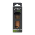 Orien Men Synthetic Shaving Brush with Wooden Handle for Sensitive Skin - Gentle, Durable, and Eco-Friendly Men's Grooming Tool