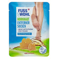 Fusswohl Urea and Honey Foot Mask for Cracked Heels - Softens, Moisturizes & Smooths Dry Skin