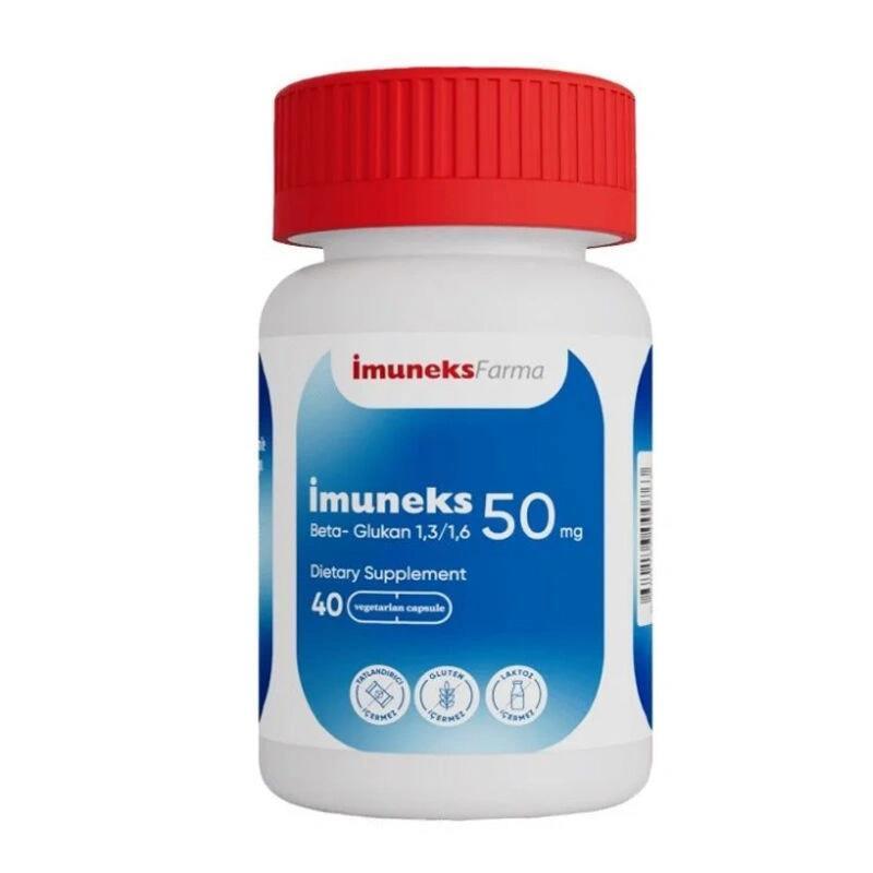 Imuneks 50 mg 40 Capsules