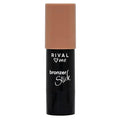 Rival Loves Me Vegan Bronzer Stick No.02 Mocha - Creamy Texture, Cruelty-Free Cosmetics for Natural Sun-Kissed Look