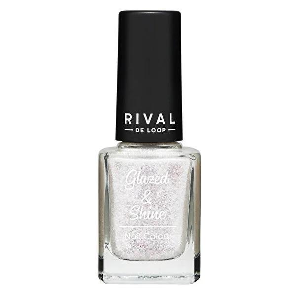 Rival De Loop Glazed & Shine Nail Polish - High Pigment, Long Lasting Metallic Nail Color For Elegant Shine