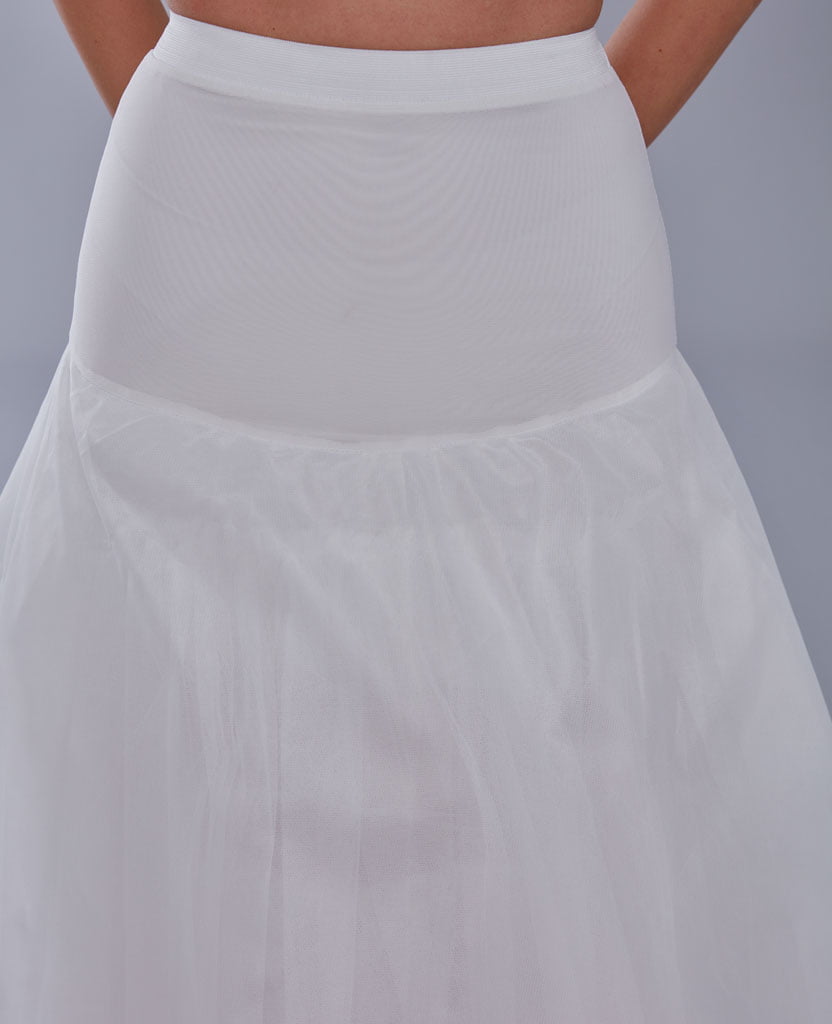 A-line Wedding Dress Underskirt, White Petticoat Skirt – Bridal Port, view 9
