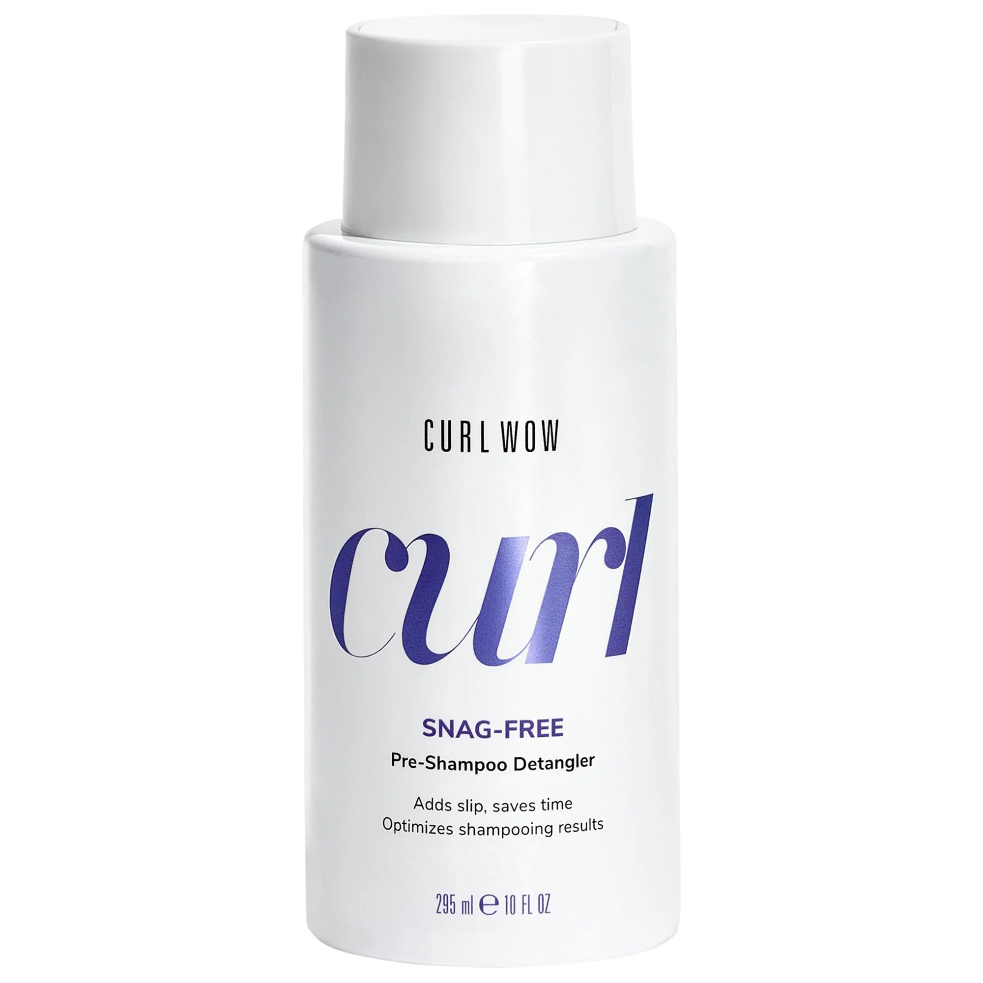 Curl Wow SNAG-FREE Pre-Shampoo Detangler for Curly Hair - Vegan, Cruelty-Free, Sulfate-Free Hair Care