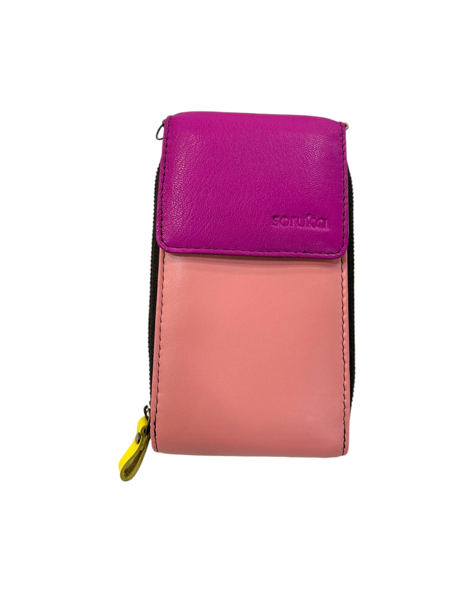 KADOU BOUTIQUE Soruka EVA Phone Bag And Wallet — flat-lay composition