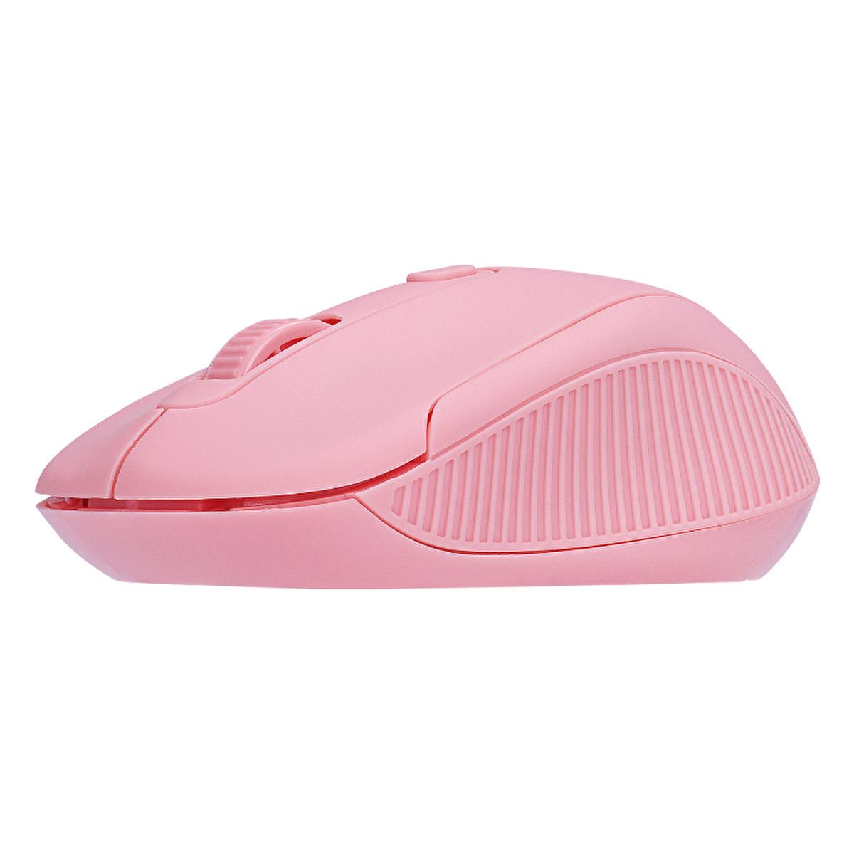 Everest Rose Gold Wireless Mouse SM-300 - 800/1200/1600 DPI Adjustable Sensitivity, 30M Range