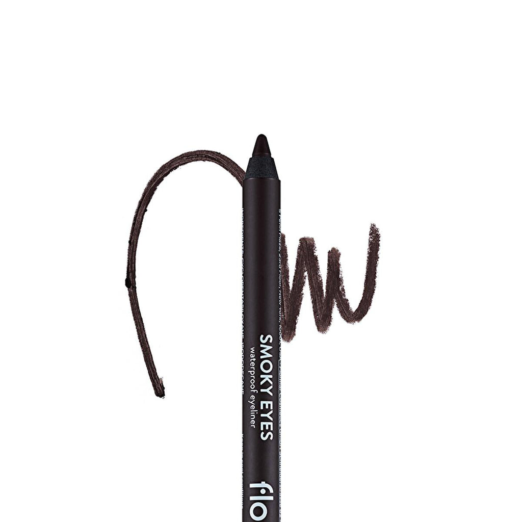 Flormar Coolest Brown Smoky Eyes Waterproof Eyeliner Pencil: Smudge-Proof, Long-Lasting Matte Brown Eyeliner for Effortless Smoky Eyes