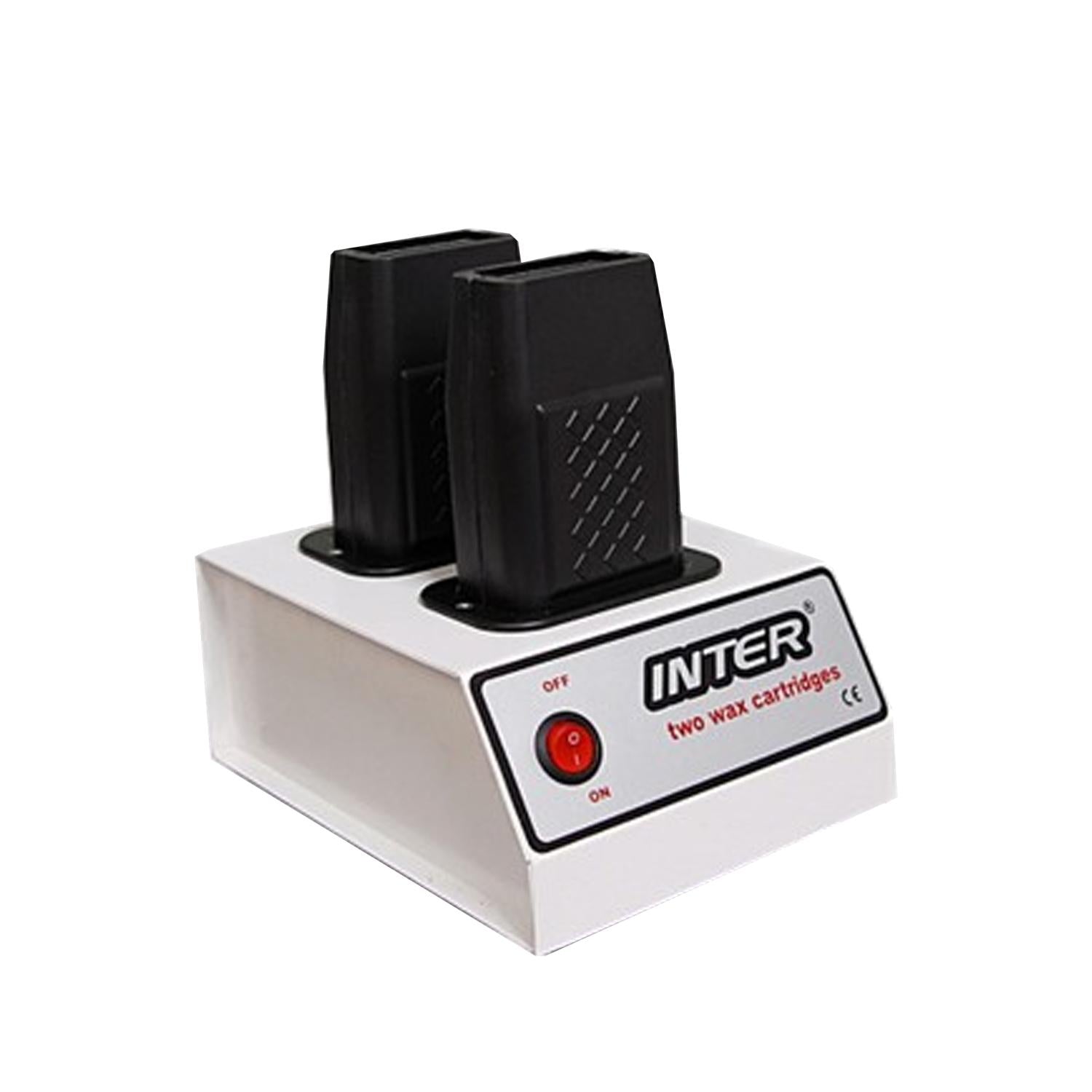 Inter Wax Warmer - Dual Cartridge Hair Removal Device for Beauty Professionals