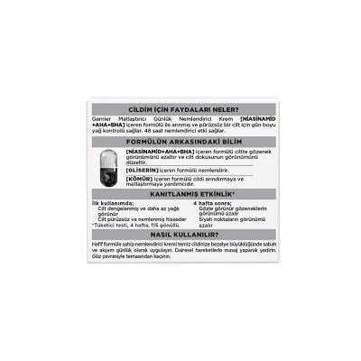 Garnier Daily Moisturizing Cream for Oily Skin - Garnier Pure Charcoal Mattifying Moisturizing Cream 50ml