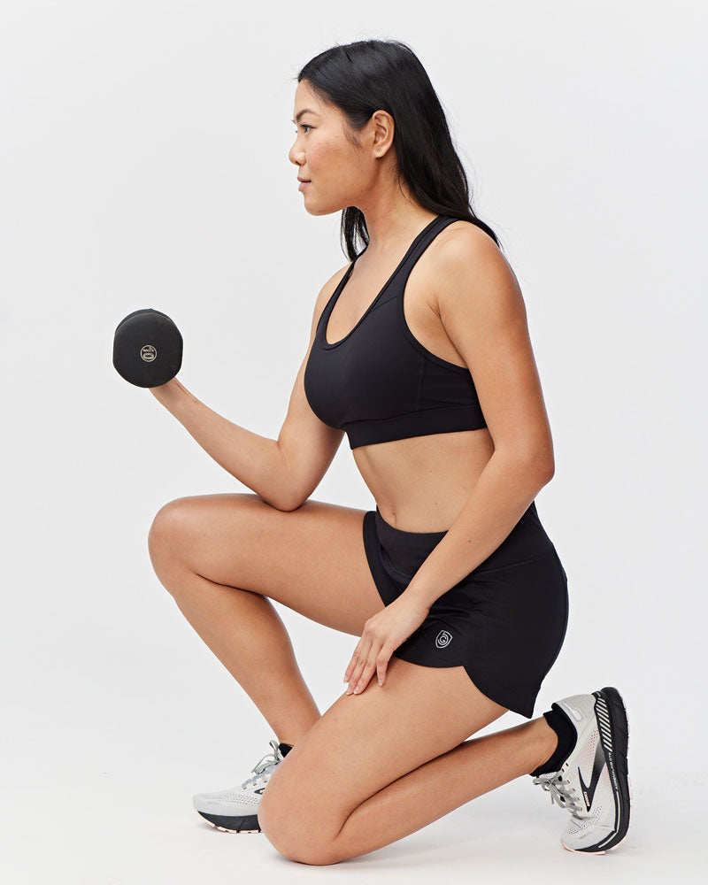 Goal Five Excel Women's Workout Shorts — side view
