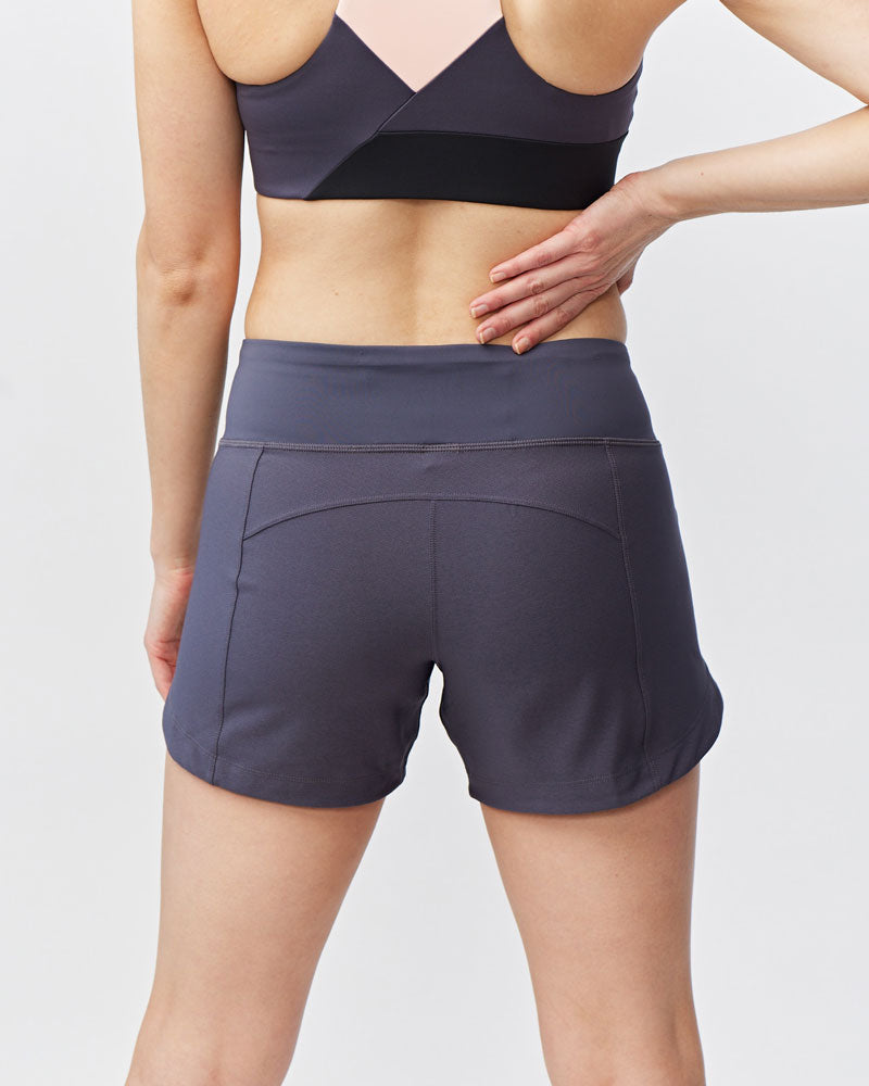 Goal Five Excel Women's Workout Shorts — product on model