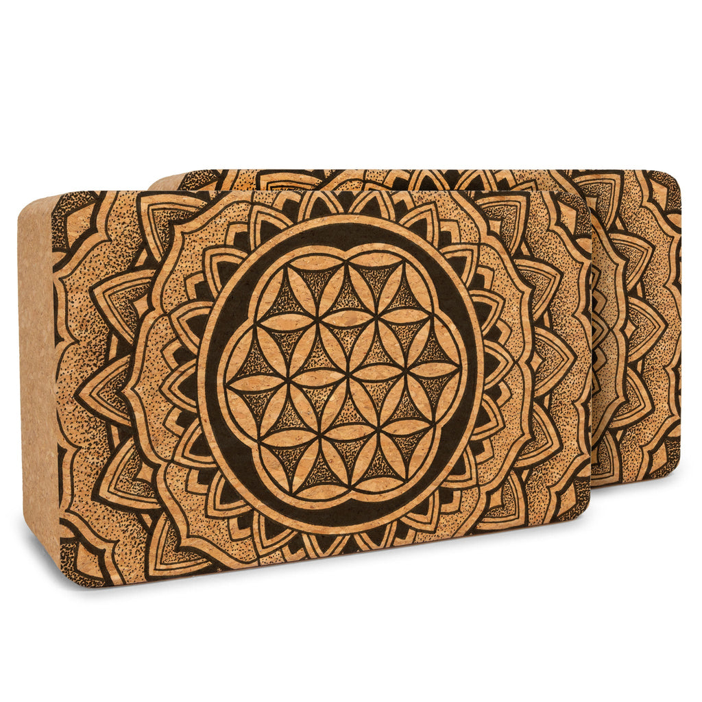 Artist Cork Yoga Block Set – Yoloha Yoga, view 4