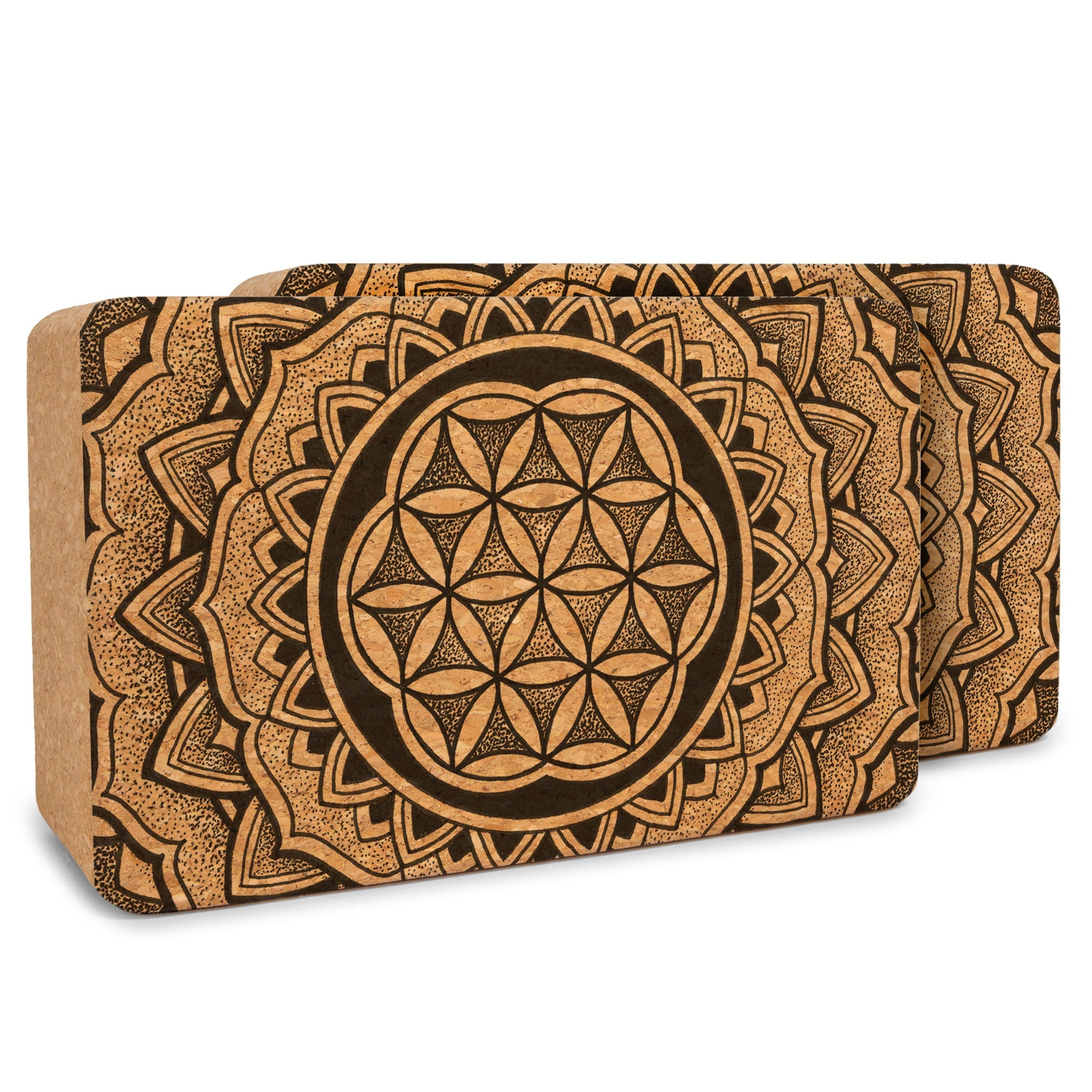 Artist Cork Yoga Block Set – Yoloha Yoga, view 4