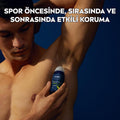 Nivea Men Deep Extreme Roll-on Deodorant for Active Men - Long Lasting Anti-Perspirant Protection, 72 Hours Sweat Control, Active Carbon Formula