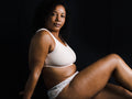 Everviolet Maia Front Close Bra, Blush — main product shot