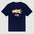 Pasimax "Eepy Cat" Silly Sleepy Cat Meme T-Shirt — main product shot