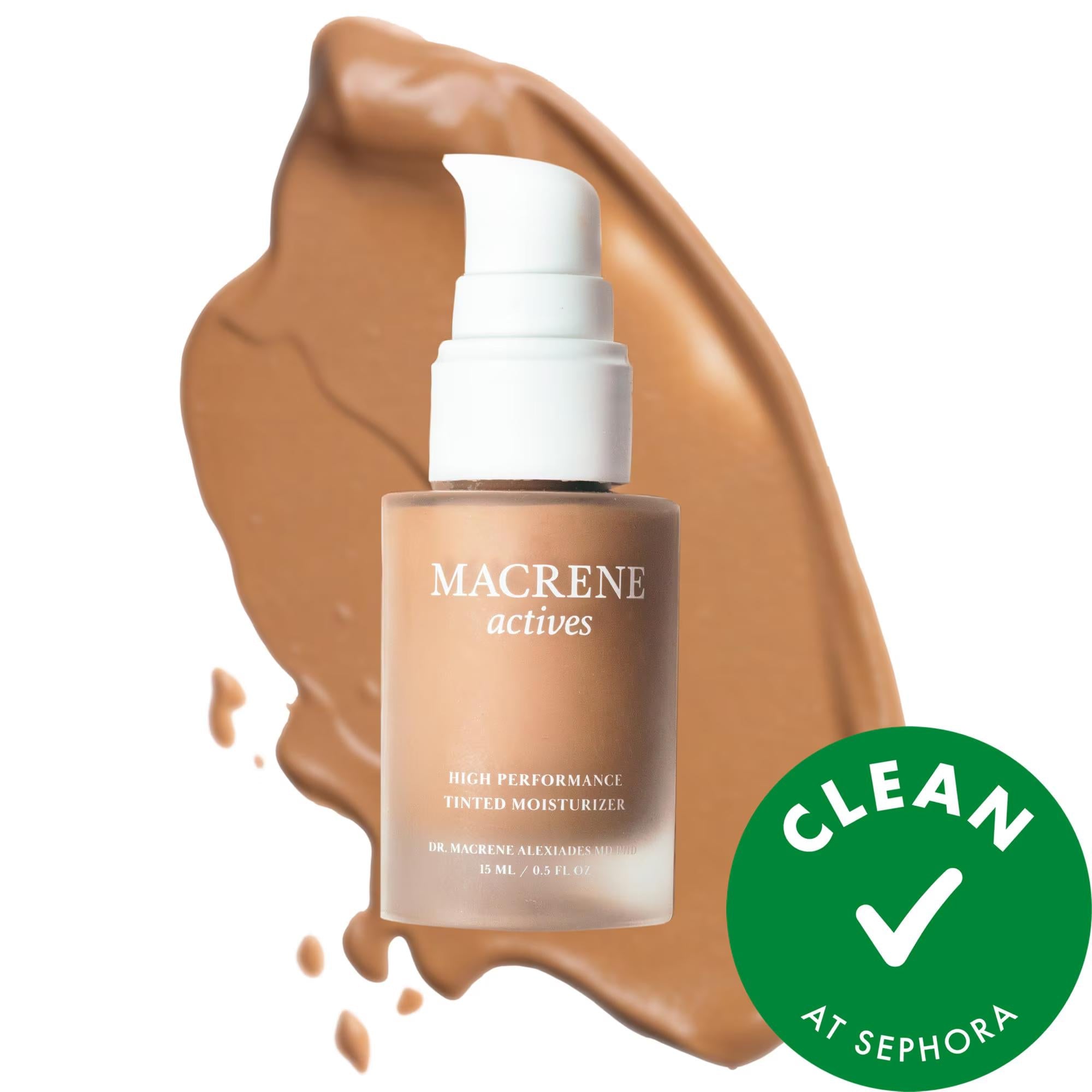 Dr. Macrene High Performance Tinted Moisturizer - Vegan, Gluten-Free, Cruelty-Free Tinted Moisturizer for Natural Skincare