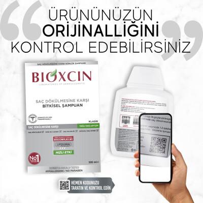 Bioxcin Anti-Hair Loss Shampoo for Oily Hair - Strengthens Hair Follicles, Prevents Hair Loss