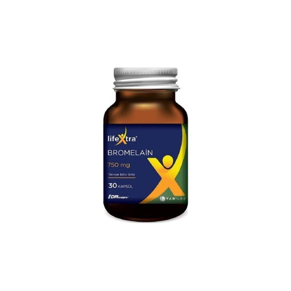 LifeXtra Bromelain 30 Capsules - Supplement