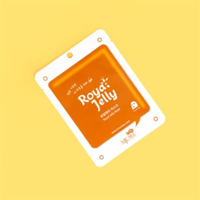 MjCare Royal Jelly Face Mask - Anti-aging Hydrating Disposable Sheet Mask with Hyaluronic Acid & Allantoin