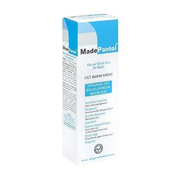 Madepantol Moisturizing Cream - Water-Based Skincare for Dry Skin, 50ml