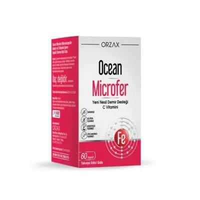 Ocean Microfer Iron Supplement - 60 Capsules for Iron Deficiency & Anemia Relief