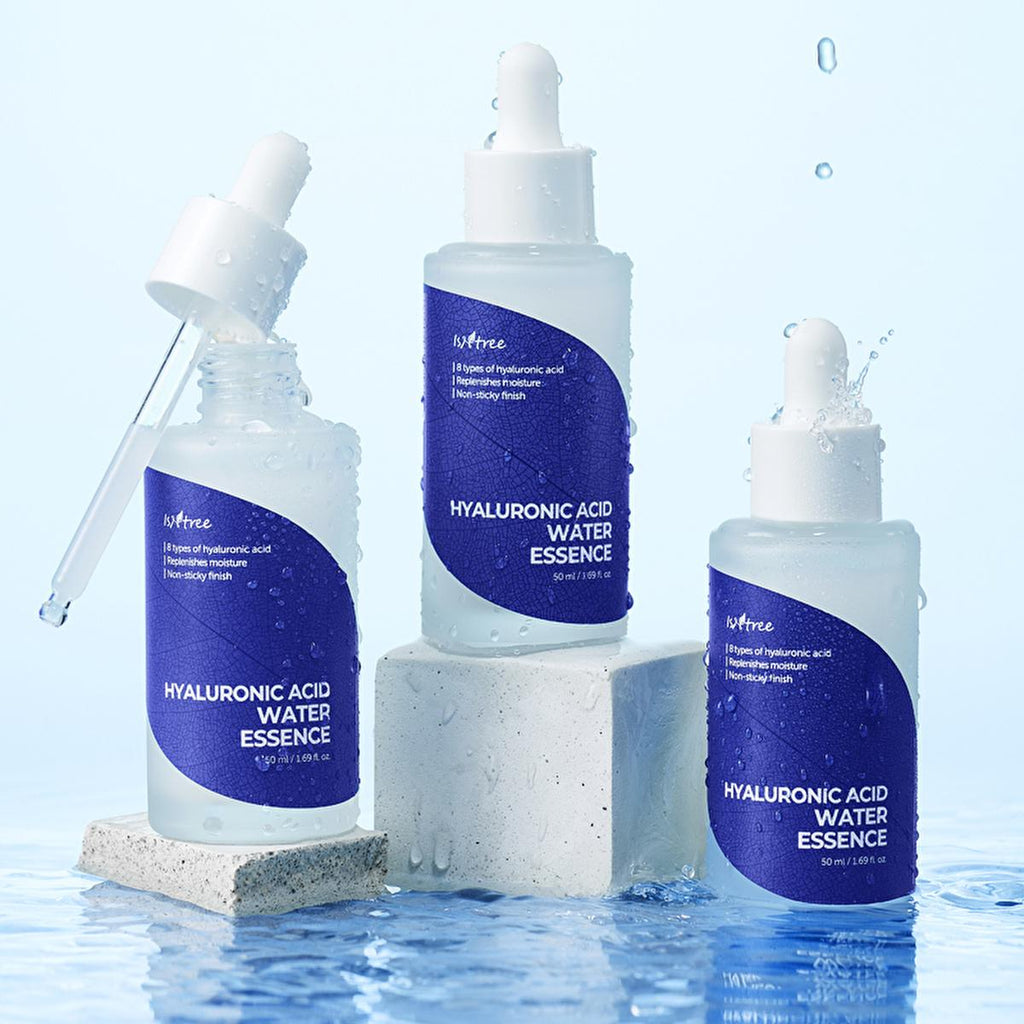 Isntree Hyaluronic Acid Serum: Intense Hydration for Dry Skin - K-Beauty Moisturizing Water Based Serum, Deeply Hydrates & Replenishes, 50ml
