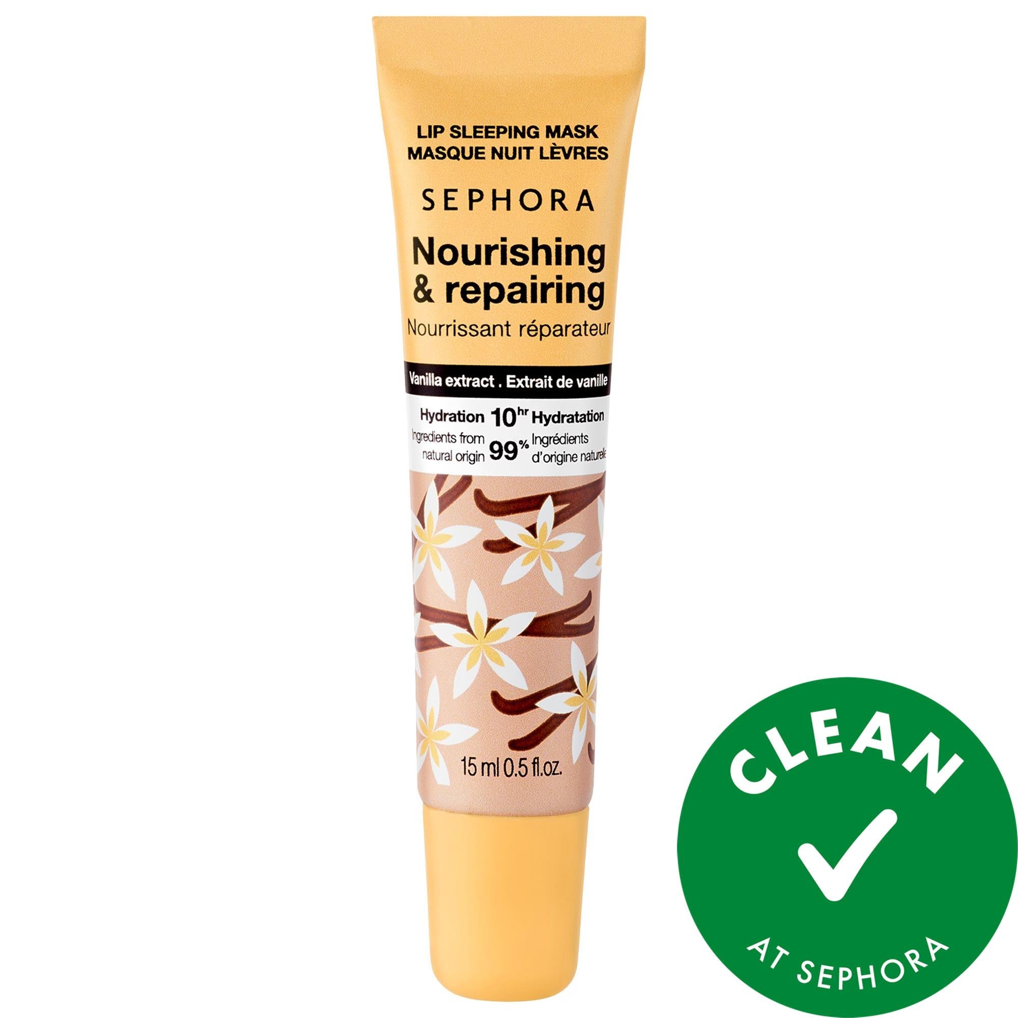 Nourishing Lip Sleeping Mask: Cherry + Vanilla Overnight Lip Treatment for Dry Lips | Vegan & Natural Lip Care