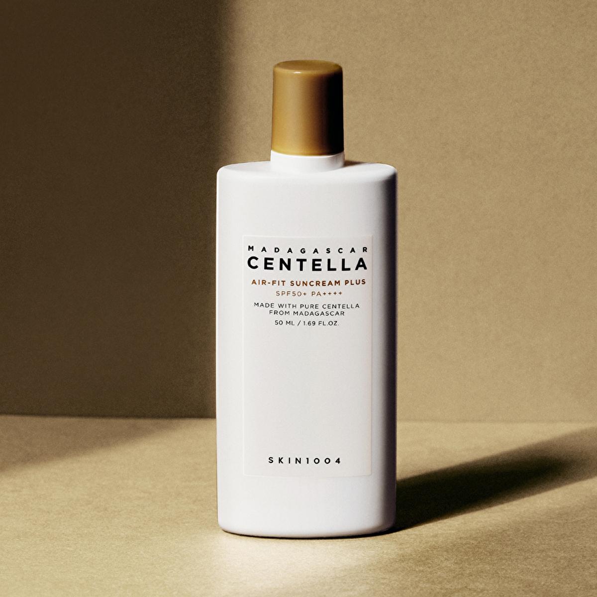 Skin1004 Madagascar Centella SPF 50+ PA++++ Air-Fit Sunscreen | Sensitive Skin UVA/UVB Protection, Non-Greasy, Brightening & Soothing