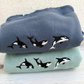 Pasimax Embroidered Orca Sweatshirt — main product shot