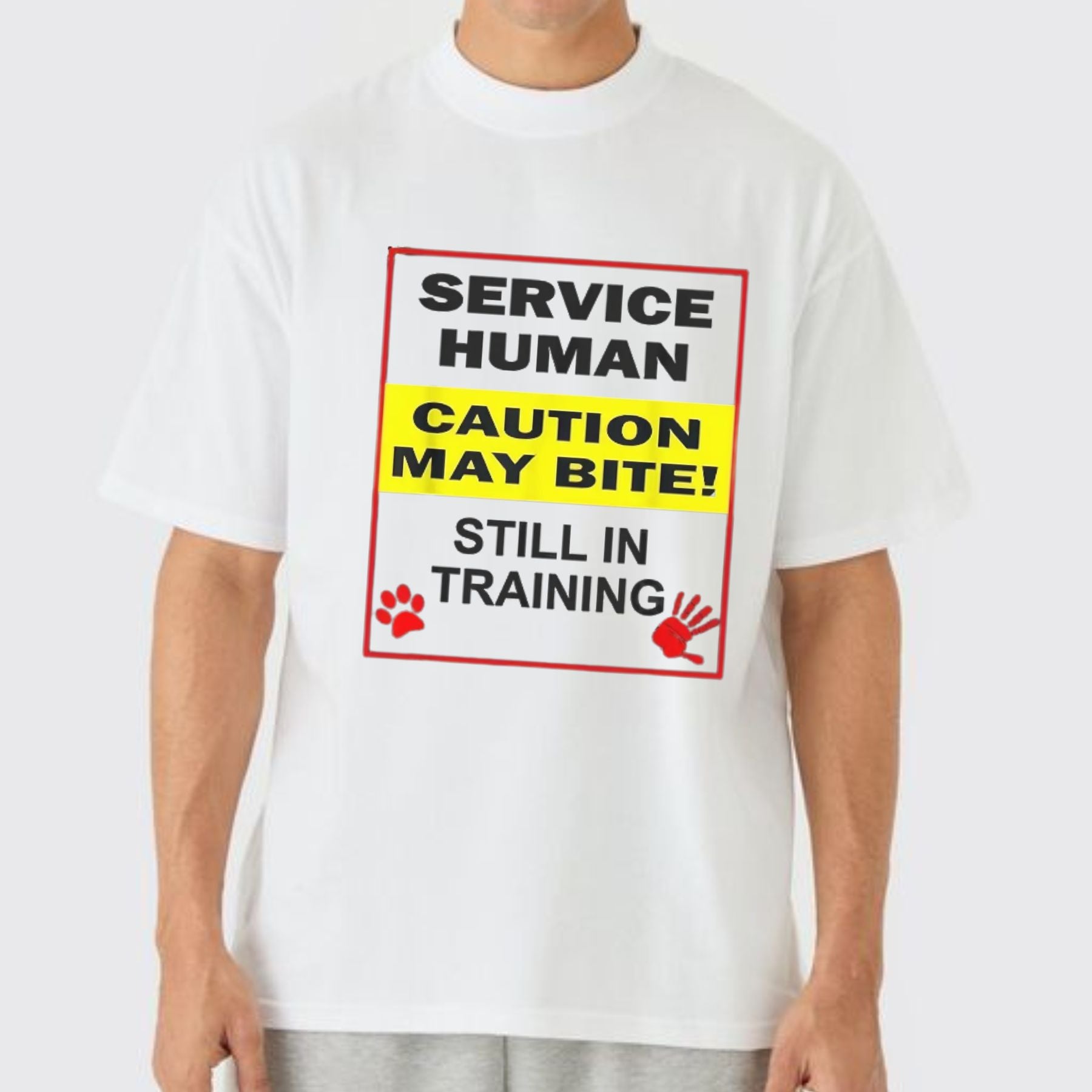 Pasimax "Emotional Support Human Do Not Pet" T-Shirt - Funny Service Dog Love Tee, Summer Gift for Dog Owners — main product 